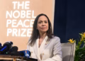 Instituti Nobel thotë se fituesja venezueliane Machado nuk ka të drejtë t’ia ndajë Çmimin e Paqes Trumpit