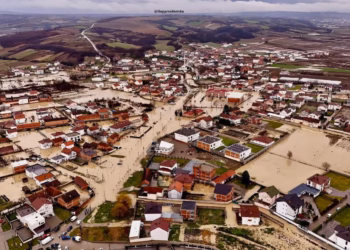IHK: Reshje 97.1 mm (l/m2 ) në Kosovë, lumenjtë dolën nga shtrati me përmbytje një herë në 50 vite