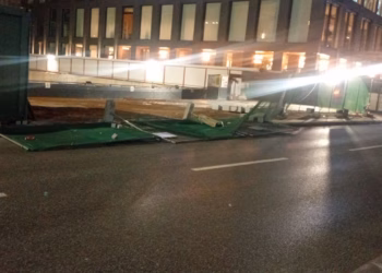 Erërat e forta shkaktojnë dëme në Prishtinë