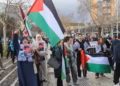 “Jo në emrin tim” – Në Shqipëri protestohet në mbështetje të Palestinës e kundër vizitës së Ramës në Izrael