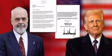 Rama publikon letrën e presidentit amerikan, Trump: Ftoj Shqipërinë si shtet themelues në Bordin e Paqes