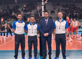 Valon Nikqi, supervisor në ndeshjen e CEV VOLLEYBALL CUP 2026