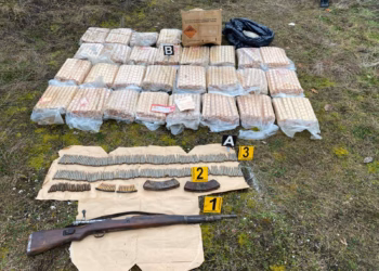 Policia gjen sërish sasi armatimi në veri