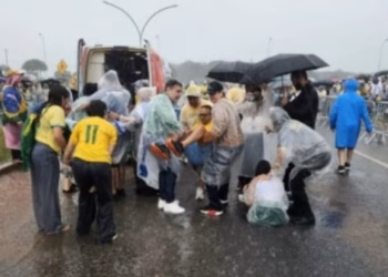 89 persona mbetën të plagosur pasi u goditën nga rrufeja në Brazil