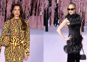 Dua Lipa dhe Nicole Kidman tërheqin vëmendjen në sfilatën Chanel në Paris