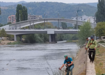 Policia shpëton një qytetare që ra në Ibër