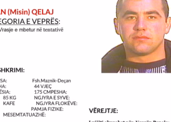 Policia shpall në kërkim tre të dyshuarit për plagosjen e djeshme në Pejë