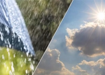 E mërkura me diell dhe me reshje shiu