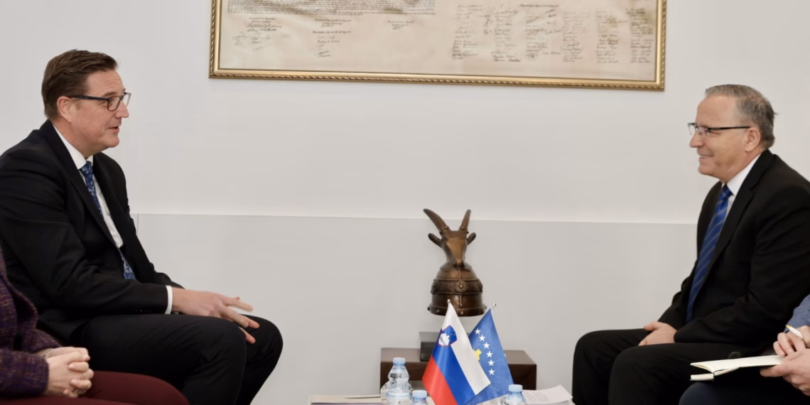 Hamza kërkon mbështetjen e Sllovenisë për rrugën evropiane të Kosovës