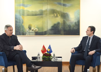 Kurti dhe Gjukanoviq diskutojnë për situatën e sigurisë në Ballkanin Perëndimor