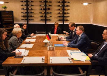 Gërvalla nis mandatin si ministre e Drejtësisë, takohet me diplomatë gjermanë