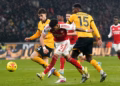 Wolves i fundit në tabelë, trondit Arsenalin në kohën shtesë
