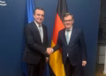 Kurti takohet me kryediplomatin gjerman, flasin për sigurinë dhe integrimin evropian