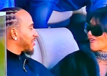 Lewis Hamilton dhe Kim Kardashian kapen bashkë për herë të parë në Super Bowl!