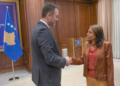 Konjufca takohet me të Ngarkuarën me Punë të Ambasadës së SHBA-së në Kosovë