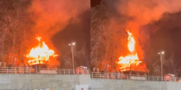 Zjarri përfshin një lokal në Vlorë, rrezikohen ndërtesat përreth