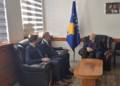 Sejdiu pret në takim Oravin, njofton përfundimin e mandatit të tij në Kosovë