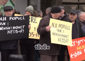 Revoltë simbolike kundër çmimeve të larta të energjisë