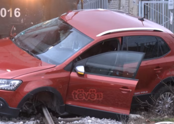 Treni goditi veturën, i lënduar ushtari i FSK-së