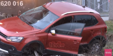 Treni goditi veturën, i lënduar ushtari i FSK-së