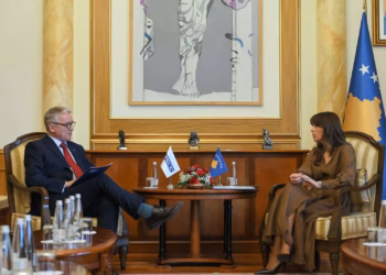 Haxhiu pret në takim shefin e misionit të OSBE-së, fokus prioritetet legjislative