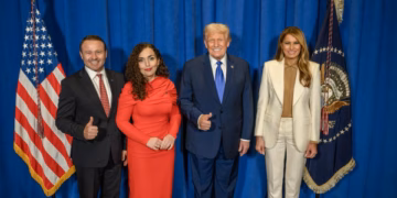 Prindon Sadriu ftohet nga Melania Trump në Shtëpinë e Bardhë për Samitin FFT