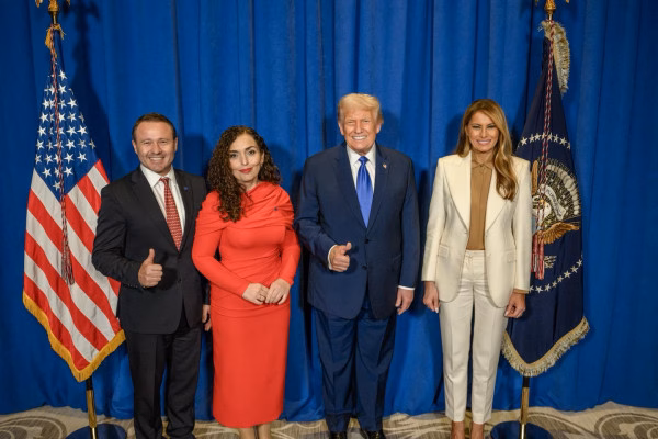 Prindon Sadriu ftohet nga Melania Trump në Shtëpinë e Bardhë për Samitin FFT