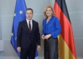 ​“Gjermania mbështet anëtarësimin e Shqipërisë në BE”, Peleshi takohet me presidenten e Bundestagut