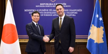 Konjufca takohet me ambasadorin e Japonisë për thellimin e bashkëpunimit ekonomik