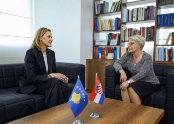 Gërvalla takohet me ambasadoren e Kroacisë për të thelluar bashkëpunimin në drejtësi