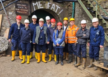 KFOR-i kryen inspektim të sigurisë në minierën “Trepça”