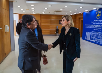 Kusari-Lila takohet me ambasadorin italian, flasin për thellimin e bashkëpunimit ekonomik