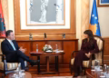 Haxhiu për takimin me Peleshin: Folëm për shtimin e marrëveshjeve të reja që forcojnë bashkëpunimin dhe përmirësojnë jetën e qytetarëve