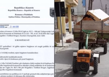 Rama njofton: Ndalohet qarkullimi i mjeteve bujqësore në Prishtinë