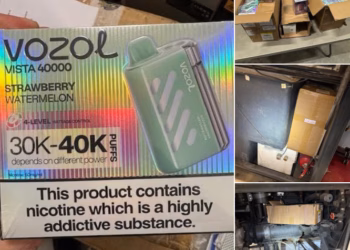 Dogana zbulon mall të padeklaruar në Merdarë, 10 mijë euro cigare elektronike të konfiskuara