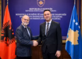 Konjufca dhe ambasadori Malaj diskutojnë thellimin e bashkëpunimit Kosovë-Shqipëri