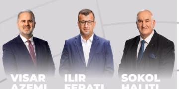 ​Abdixhiku emëron në pozita partiake Ilir Feratin, Sokol Halitin dhe Visar Azemin