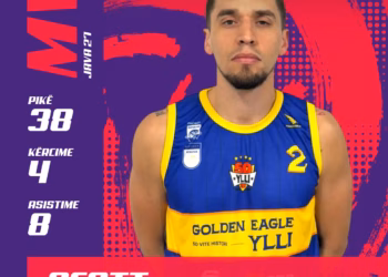 Scott Bamforth shpallet “MVP i Javës”