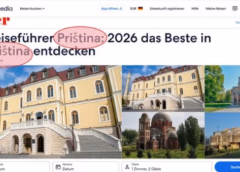 Expedia pranon Kosovën si shtet të pavarur, korrigjon emrin e Prishtinës