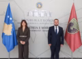 Maqedonci dhe Haxhiu riafirmojnë përkushtimin për forcimin e mbrojtjes së Kosovës
