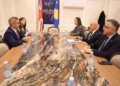Haradinaj takohet me Hargreaves, kërkon mbështetjen britanike për Kosovën dhe anëtarësimin në NATO