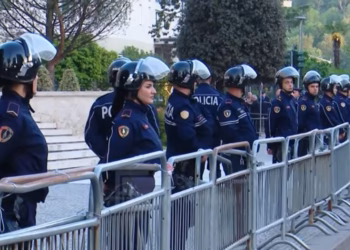 Protesta e PD-së sot në Tiranë, mbi 1200 policë në terren