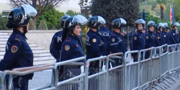 Protesta e PD-së sot në Tiranë, mbi 1200 policë në terren