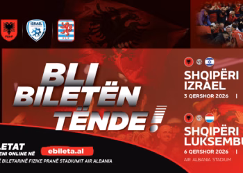 Miqësoret e qershorit / Dalin në shitje biletat për Shqipëri-Izrael & Shqipëri-Luksemburg