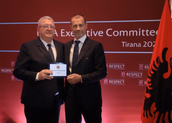 FSHF-ja propozon Aleksander Çeferinin për President të UEFA-s