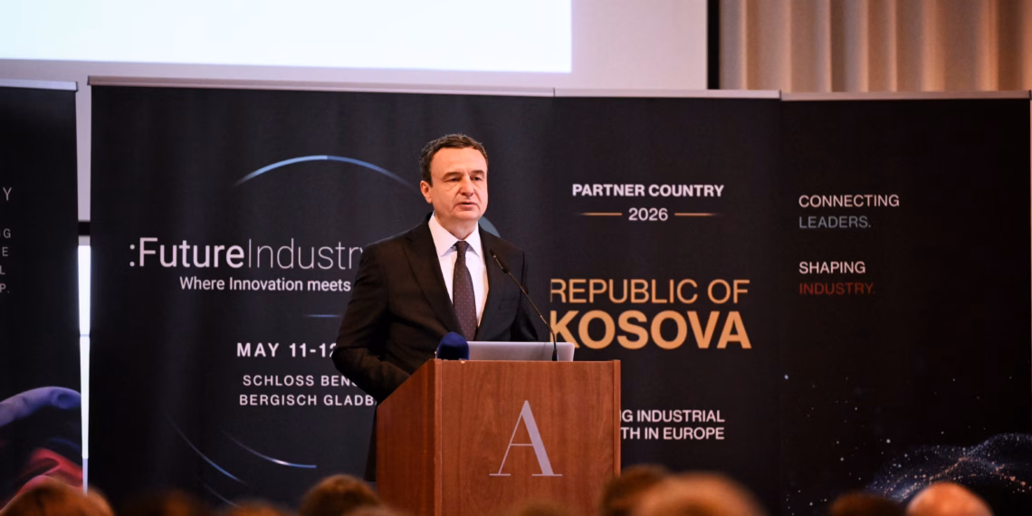 Kurti flet për potencialin e Kosovës në konferencën “Future Industry Minds 2026”