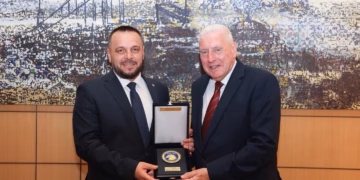 Maqedonci takon ministrin britanik të Mbrojtjes në Turqi, flasin për thellimin e bashkëpunimit ushtarak