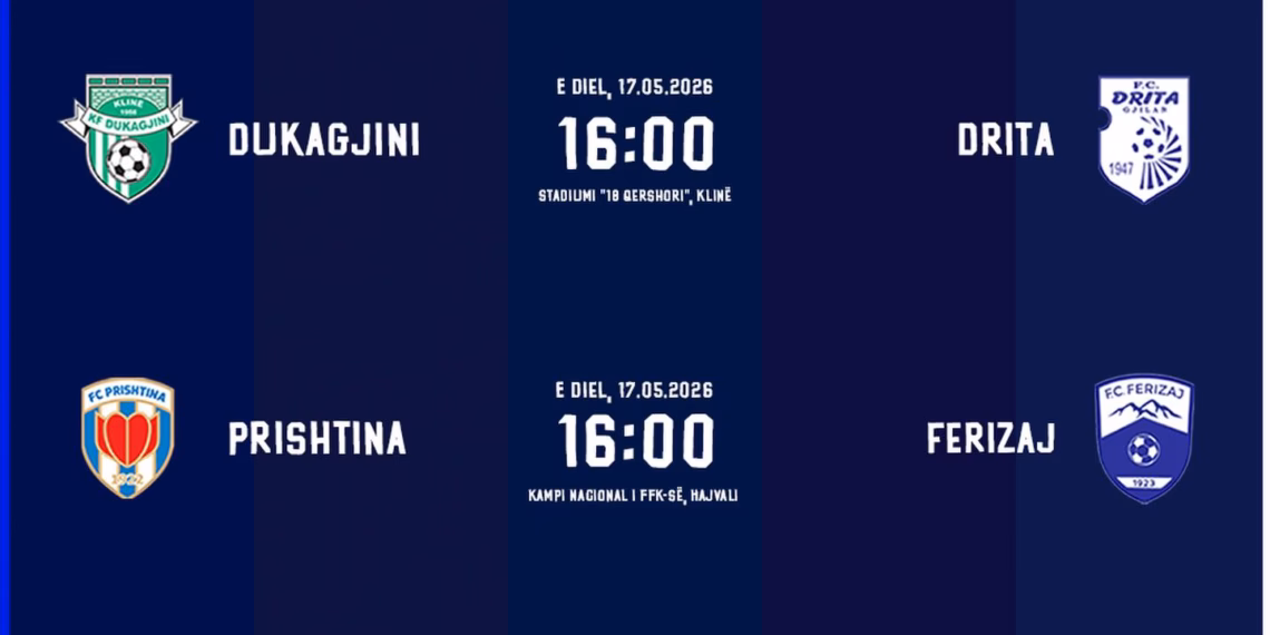 Superliga, xhiroja e 34-të luhet të dielën