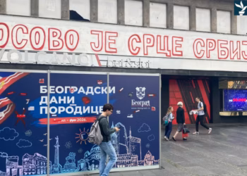 Grafite në qendër të Beogradit: Nga gjenocidi te Kosova