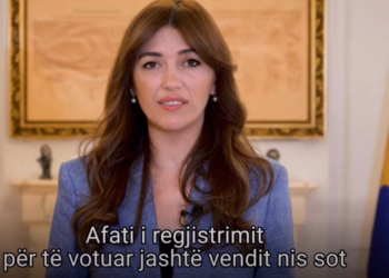 Haxhiu me thirrje për bashkatdhetarët: Regjistrohuni për të votuar në zgjedhjet e 7 qershorit